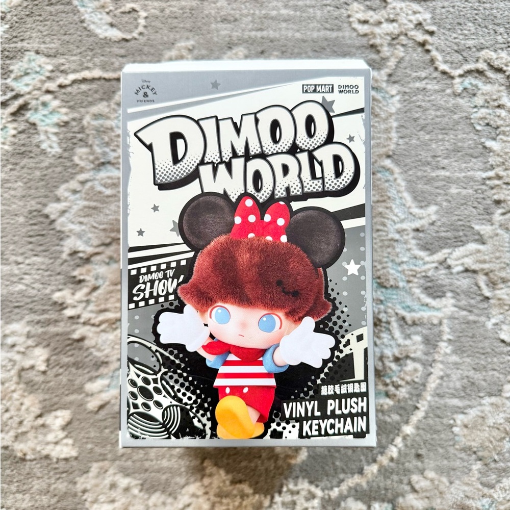 POP MART DIMOO WORLD x DISNEY Series Vinyl Plush Keychain - Pluto’s House